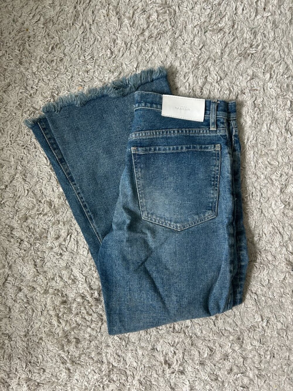 7 For All Mankind Blue Denim Jeans